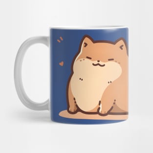 Japanese fat kawaii cat Mug